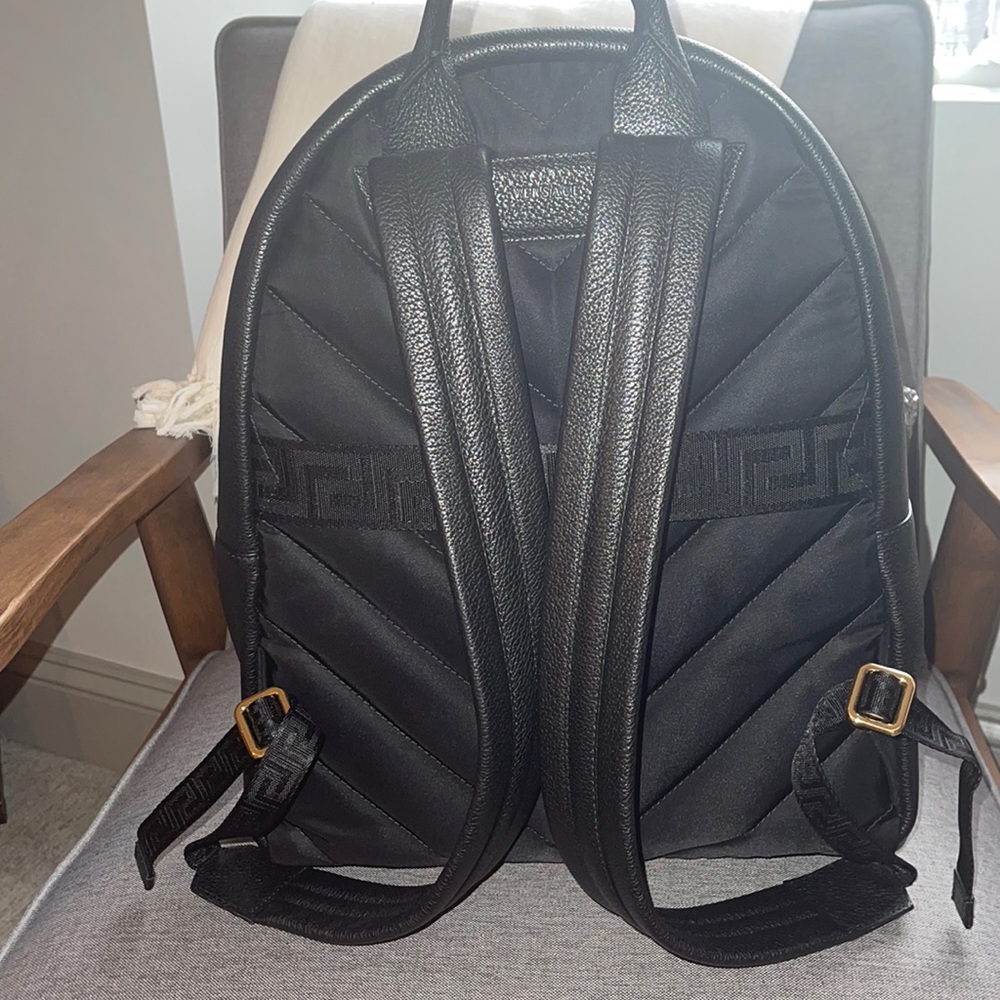 Versace Leather Backpack - image 2